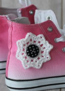 Vi Crochet flower embellishment