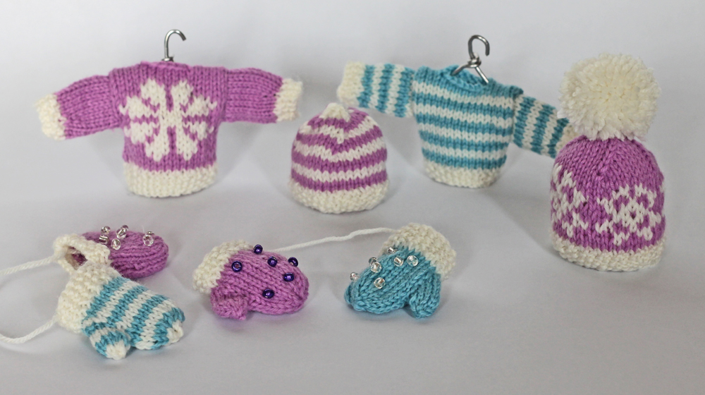 knitted christmas decorations jane burns candy
