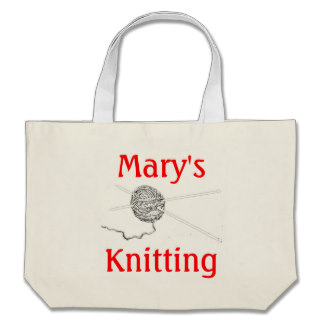 Peronalised Knitting Bag gift idea