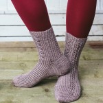Drift Away, Lazy Sunday Knitted and Beaded Socks by Jane Burns