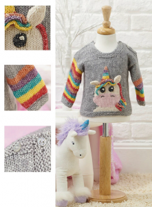 little unicorn sweater jane burns knits