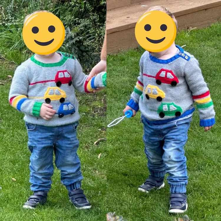 racing stripes jumper customer testimonal