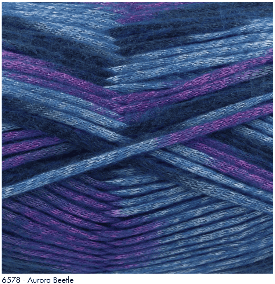 king cole firefly aran yarn aurora beetle shade