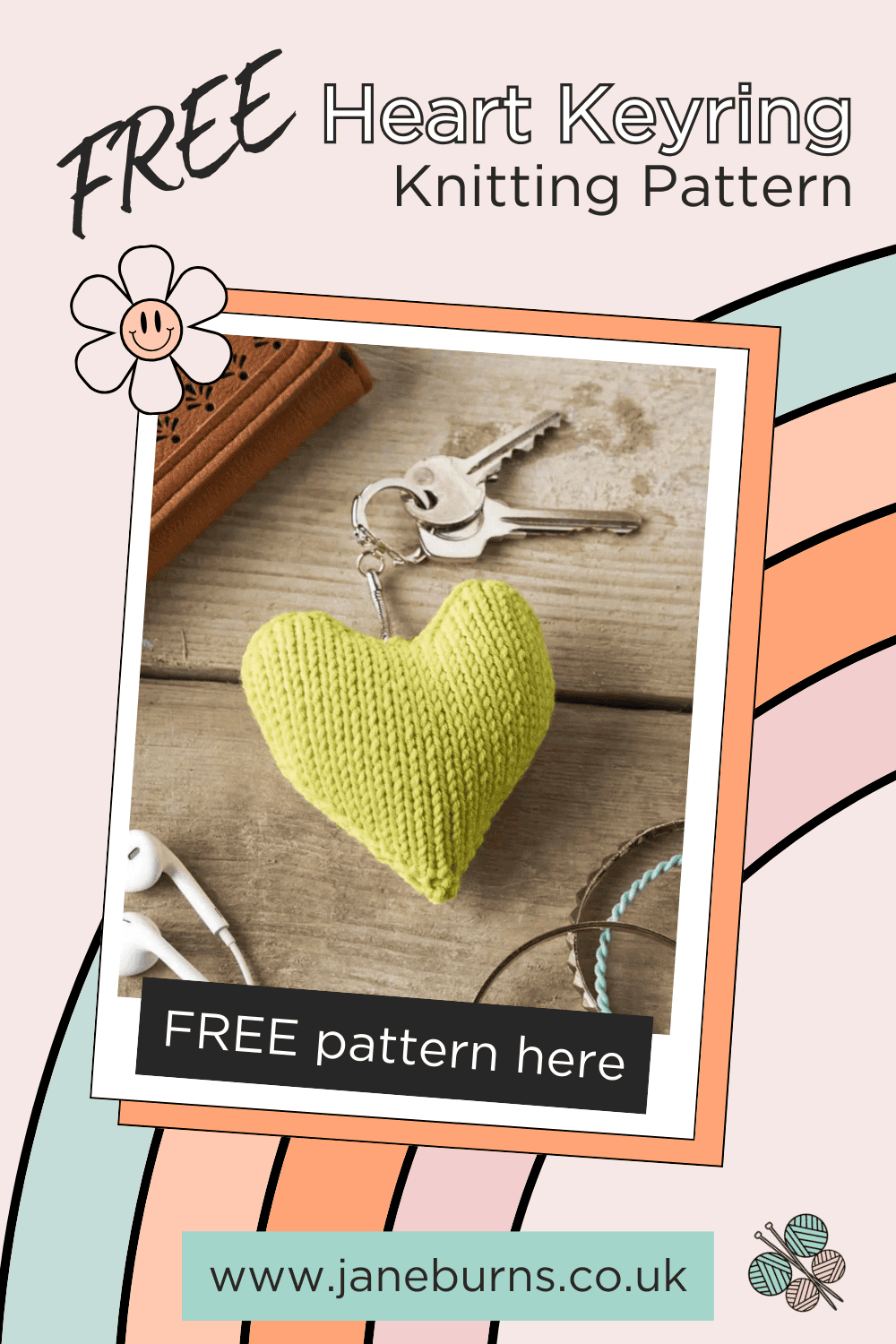 Key Ring Patterns Free Key to My Heart Keyring Pattern - Free Knitting Pattern