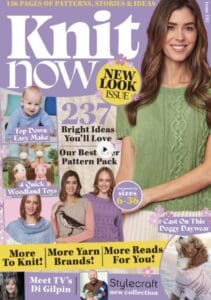 RSPB Song thrush vest knitting pattern by jane burns for knit now magazine