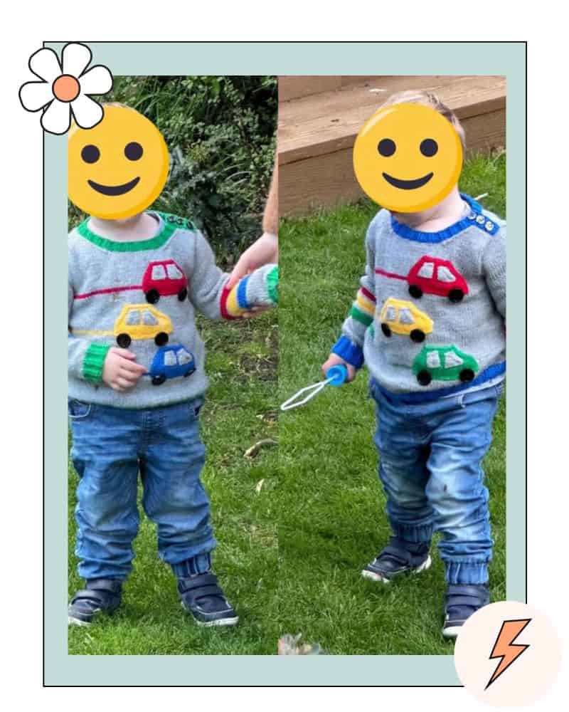 racing stripes, cars jumper knitting pattern customer testimonial review for jane burns knitting pattern