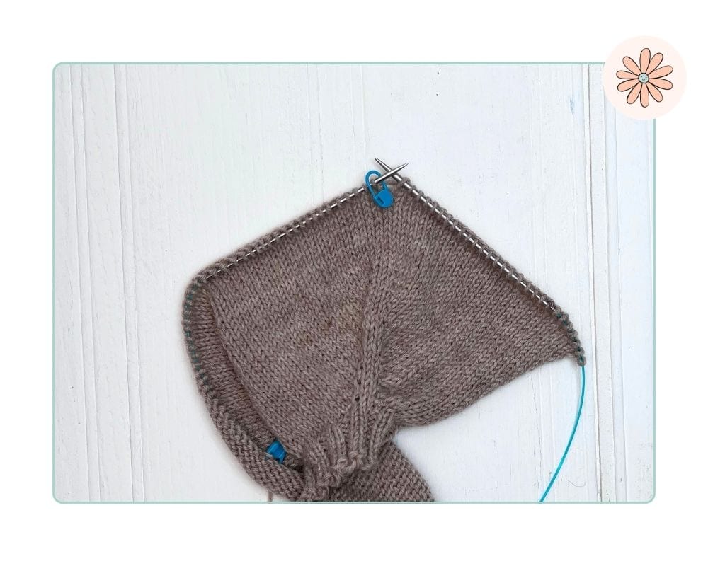 how to knit a top down cardigan for kids