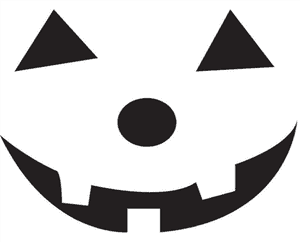 jack o lantern pumpkin face felt template for jane burns trick or treat pumpkin bag knitting pattern
