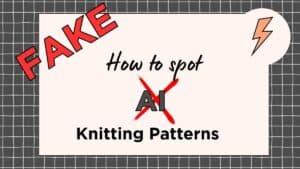 how to spot fake ai knitting pattern by jane burns featured image